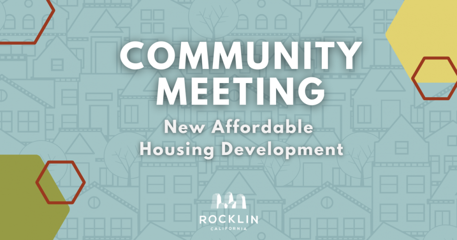 Community Meeting New Affordable Housing Development